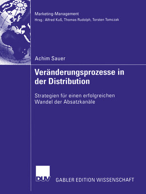 cover image of Veränderungsprozesse in der Distribution